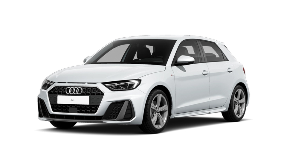 Audi A1 in Wei&szlig;