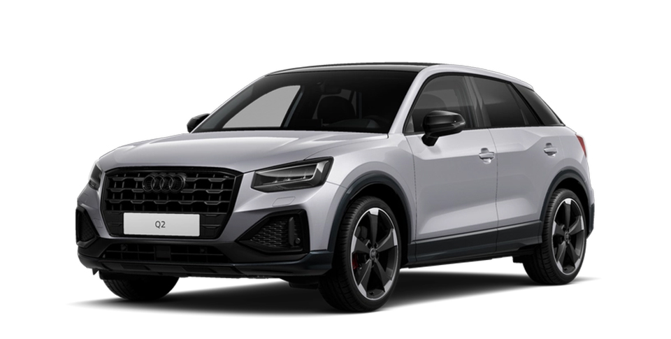 Audi Q2 in Silber