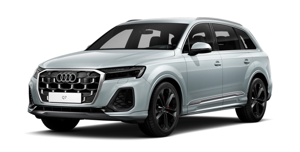 Audi Q7 in Satellitsilber Metallic