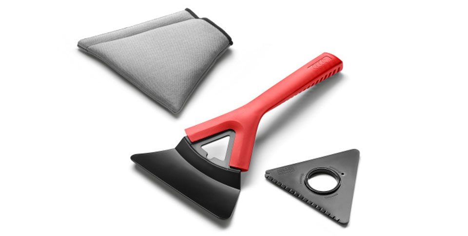 Produktbild: Eiskratzer mit Scheibenreiniger-Aufsatz